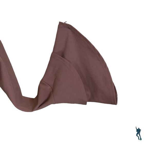 A shady mauve cropped blouse - Picture 6 of 8